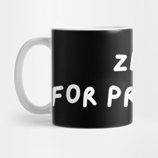 Zedd for President Mug